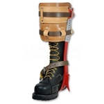 Bashlin Steel CCA Climbers With Dual Strap Leather Pads BD16BP1N.145AC