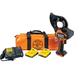 Klein Tools Battery-Operated EHS Closed-Jaw Cable Cutter Kit