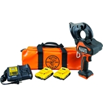 Klein Tools Battery-Operated AL/CU Closed-Jaw Cable Cutter Kit