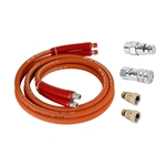 Hydraulic Hose Kit With Fittings 3/8" x 8Ft Non-Conductive