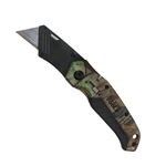 Klein Assisted-Open Folding Utility Knife - Camo 44135