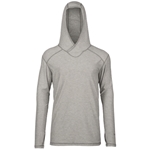 DragonWear Pro Dry Tech Hoodie Long Sleeve Shirt Grey 146413