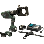 Greenlee 18V(Makita) Gator 65mm ACSR Pistol-Grip Cable Cutter Kit With Remote ESG65LXR11