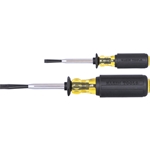 Klein Screw-Holding Screwdriver Set - 3/16" And 1/4" Slotted 85153K