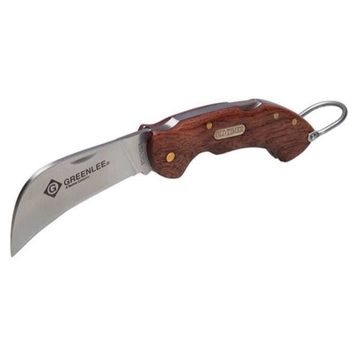 Greenlee Old Timer 2-5/8" Hawkbill Folding Knife 0652-28