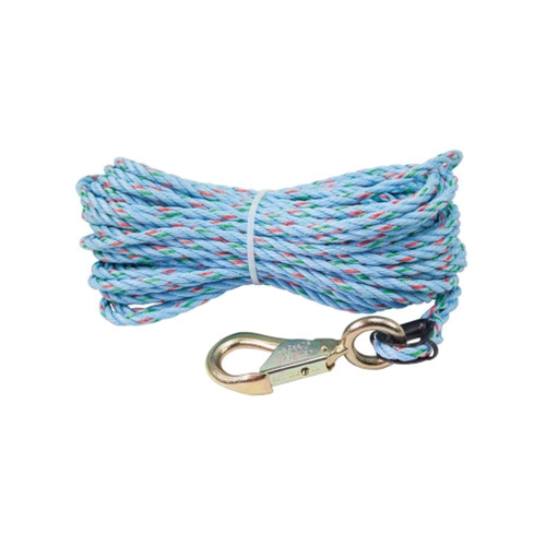 Klein 5/16" x 75Ft Handline Rope With Snap Hook 1803-60