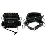 Buckingham Leather "Stacked-D" Belt 2107M CLOSEOUT