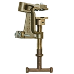 Hastings 1-1/2" Flat Face Bronze T-Handle Ground Clamp 21608