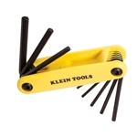 Klein Grip-It Hex Key Set - 9 Inch Sizes 5/64" to 1/4" 70574
