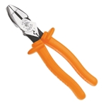 Klein 1000V Insulated Side Cutting Pliers With Crimping Die 9-inch D213-9NE-CR-INS
