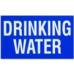 Safety Label "Drinking Water" U3050-DW
