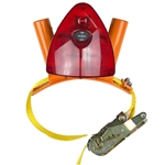 Pole Bug Amber LED Light and 2-Flag Holder 7015A