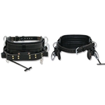 Buckingham Short-Back Leather Mobility™  Stacked D-Ring Belt 20192M
