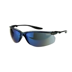 Crossfire 24Seven Blue Mirror Lens And Crystal Black Frame Safety Glasses 3748