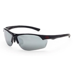 Crossfire AR3 Silver Mirror Lens With Shiny Black Frame Safety Glasses 1663