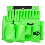 Buckingham 18 Pocket Vinyl Tool Apron - Green 4045G9