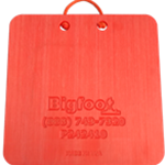Bigfoot Composite Outrigger Pad 18x18 (1-inch Thick, Orange) P181810-OR