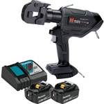 Huskie 18V(Makita) 8-Ton ACSR/EHS Cutting Tool Kit With 120VAC Charger REC-MKS724CC