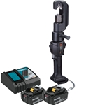 Huskie 18V(Makita) 12 Ton Inline Dieless Compression Tool Kit With 120VAC Charger SL-MKC71000