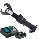 Huskie 18V(Makita) 6 Ton Inline Compression Tool With K Jaw & 12VDC Charger ECO-MK7EZKDC-1w & 12VDC Charger ECO-MK7EZKDC-1