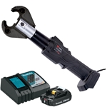 Huskie 18V(Makita) 6 Ton Inline Compression Tool With ND Jaw & 120VAC Charger ECO-MK7EZND-1