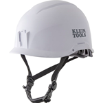 Klein Type-1 Non-Vented Class-E Safety Helmet, White 60145