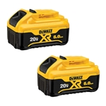 DeWalt 20V 6.0Ah MAX XR Lithium-Ion battery 2-Pack DCB206-2