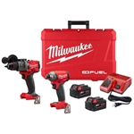Milwaukee M18 FUEL™ 1/2" Hammer Drill & SURGE 1/4" Impact Driver Combo Kit 3699-22