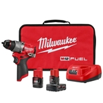 Milwaukee M12 FUEL 1/2" Hammer Drill/Driver Kit 3404-22