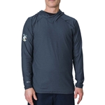 DragonWear Pro Dry® Tech Hoodie Long Sleeve Shirt - Navy 146431
