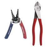 Klein American Legacy Diagonal Pliers and Klein-Kurve® Wire Stripper / Cutter 94156