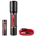 Milwaukee REDLITHIUM™ USB 2,000-Lumen Slide Focus Flashlight 2162-21