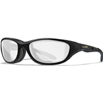 Wiley X AIRRAGE Safety Glasses - Gloss Black Frame, Clear Lens 693