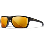 Wiley X WX KINGPIN Safety Glasses Matte Black Frame, CAPTIVATE Polarized Bronze Mirror Lens ACKNG14