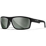 Wiley X WX PEAK Safety Glasses - Matte Black Frame, Silver Flash Lens ACPEA06
