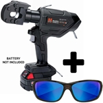 Huskie 8-Ton ACSR/AL/CU Cable Cutter (Tool Only) & FREE Wiley X WX GRAVITY Safety Glasses