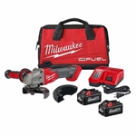 Milwaukee M18 FUEL™ 4-1/2 to 5" Braking Grinder With Slide Switch Kit 2883-22