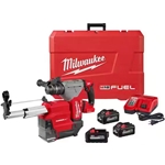 Milwaukee M18 FUEL 1-1/8 Inch SDS Plus Rotary Hammer With HAMMERVAC Kit 2915-22DE