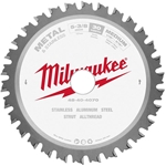 Milwaukee 5-3/8 Inch Metal & Stainless Cutting Circular Saw Blade 48-40-4070