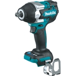 Makita 18V LXT Brushless 1/2 Inch Mid Torque Impact Wrench w/Detent Anvil Tool Only XWT18XVZ