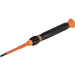Klein 1000V Insulated 2-in-1 Insulated Electronics Screwdriver With Phillips And Slotted Bits 32581INS