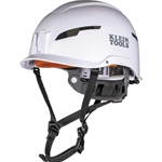 Klein Type Two Non Vented Class E Safety Helmet White 60564