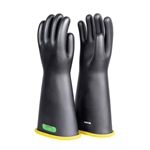 Chance Class-3 16" Straight Cuff Gloves - Yellow/Black Size 10 PSC316YB10