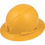 Klein Non-Vented Class E, Type 1 Full Brim Hard Hat - Yellow 60489