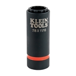 Klein 12-Point 2-in-1 Flip Impact Socket - 7/8" and 11/16" 66014