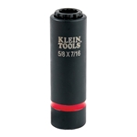 Klein 12-Point 2-in-1 Flip Impact Socket - 5/8" and 7/16" 66012