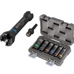 Klein 2-in-1 Flip Impact Socket 6-Piece Set With Slotted NRHD 5-in-1 Impact Socket