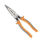 Klein 1000V Insulated 8-Inch Long Nose Side-Cutting Pliers 2038RINS