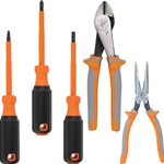 Klein 1000V Insulated 5-Piece Tool Set With Cutters, Pliers, and Screwdrivers 9419R