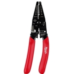 Milwaukee 10 to 28 AWG Dipped Grip Wire Stripper & Cutter w/Reinforced Head 48-22-3052